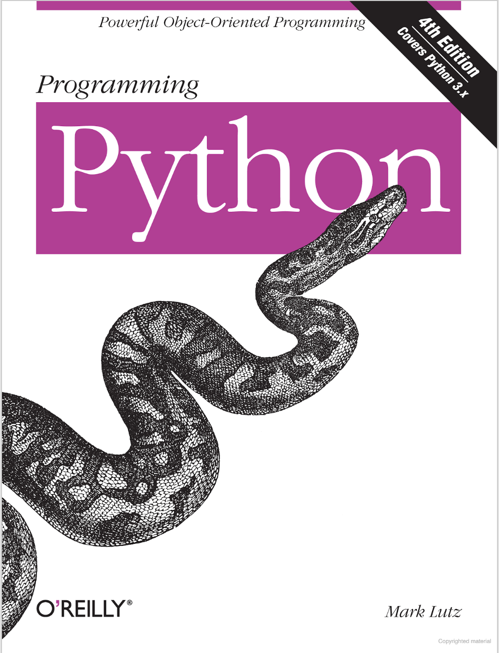 Programming Python Book