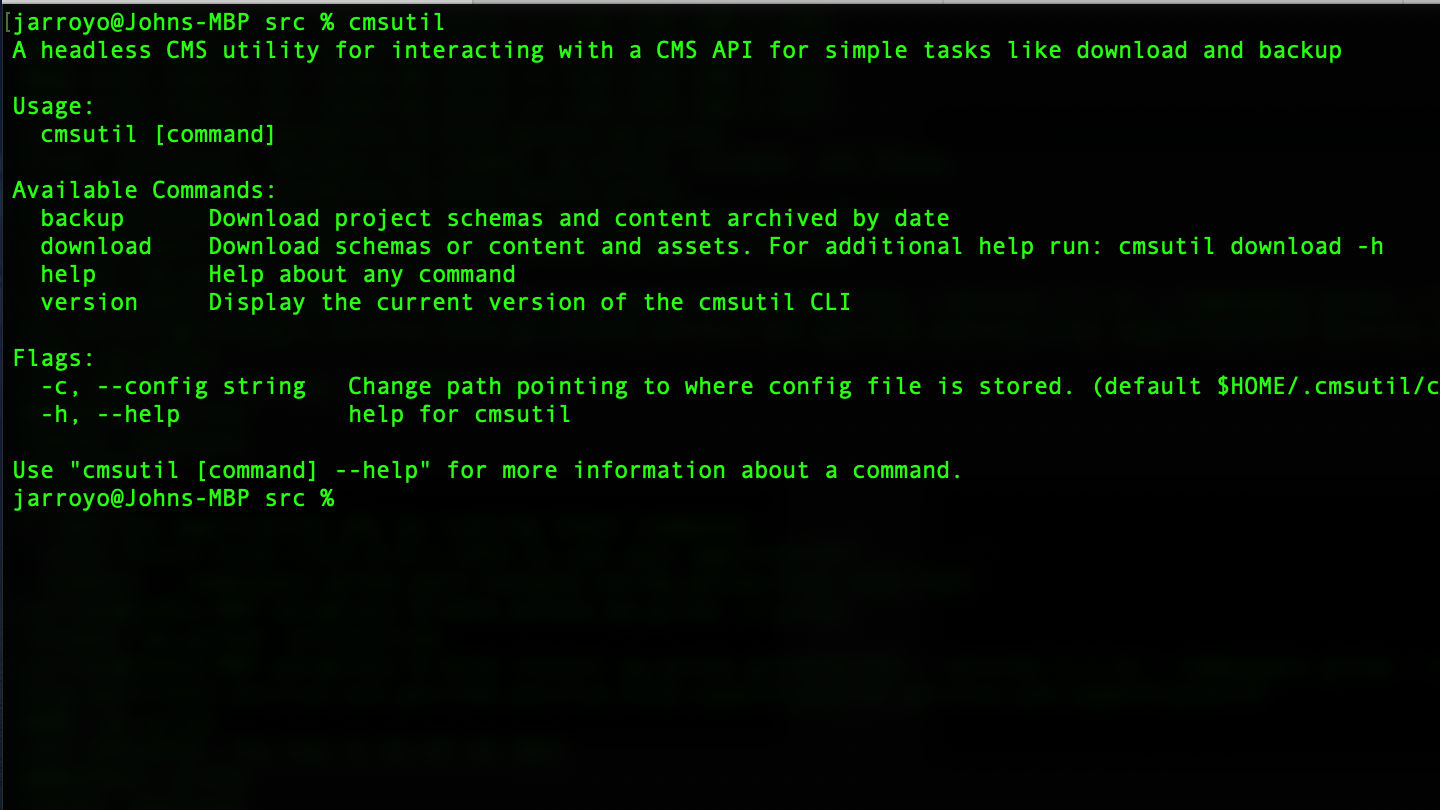image from Introducing CMSutil, GraphQL backups